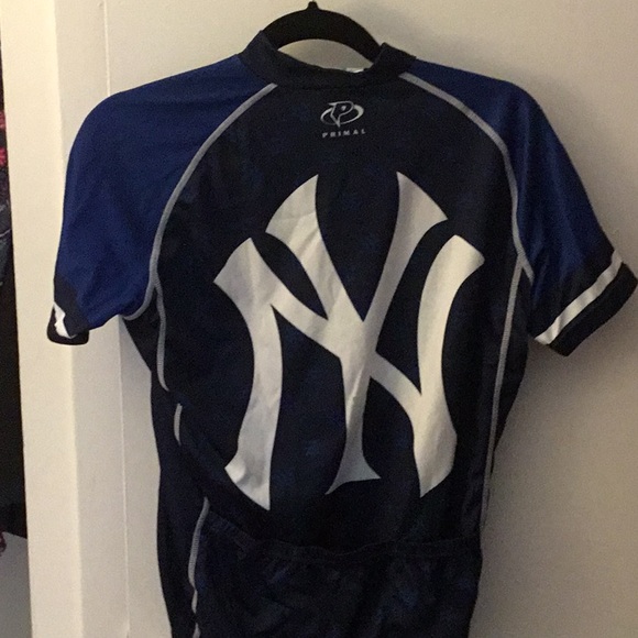 Shirts Ny Yankees Cycling Jersey Small Primal Poshmark